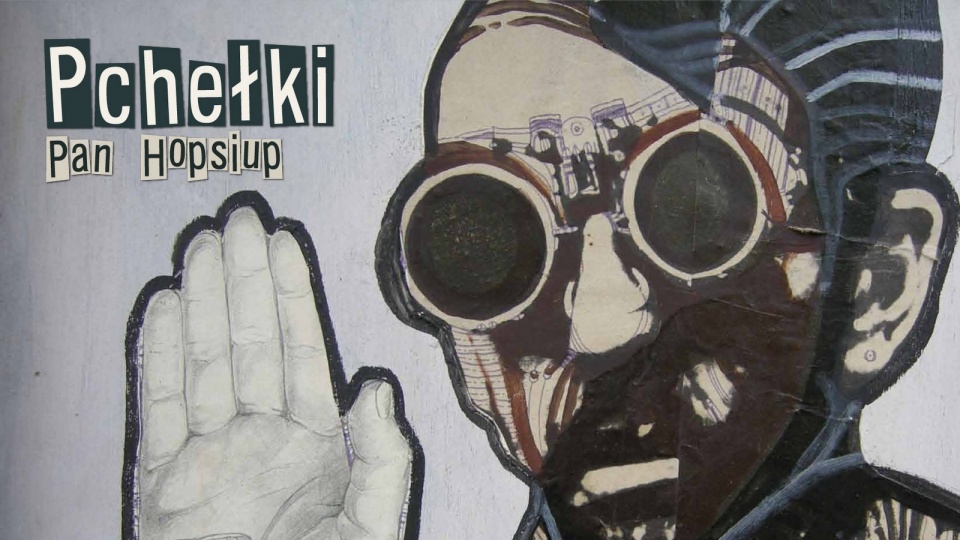 Fragment okładki płyty "Pan Hop-siup". Grafika nadesłana