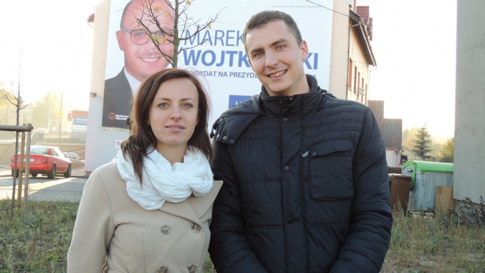 Radny Kukucki z żoną. Fot. Marek Ledwosiński