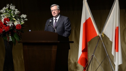 Komorowski: Polska to dla Japonii brama do rynku UE