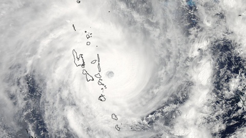 Silny cyklon uderzył w Vanuatu - ogromne zniszczenia