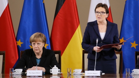 Kopacz i Merkel o roli Bartoszewskiego w relacjach Polski i Niemiec