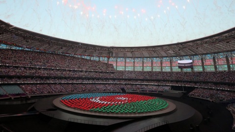 Igrzyska Europejskie - prezydent Alijew oficjalnie otworzył imprezę