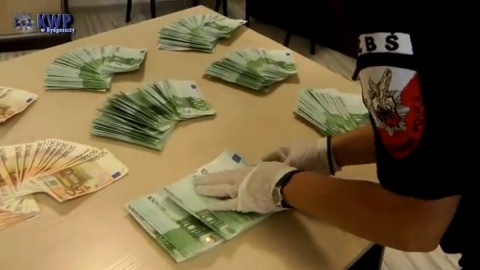 Bydgoszczanin zatrzymany z podrabianą walutą [wideo]