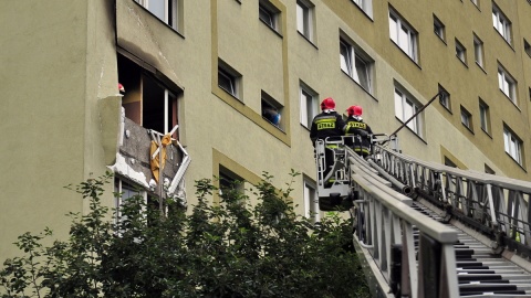 Sześć osób w szpitalach po wybuchu gazu w szczecińskim wieżowcu
