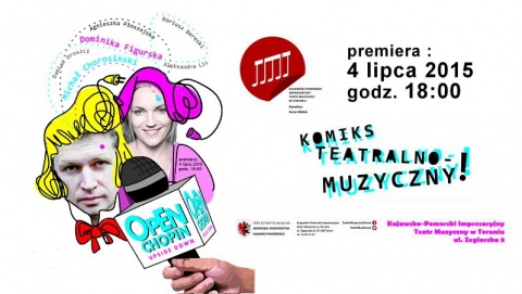 Chopin i Sand w ujęciu komediowym w Teatrze Muzycznym w Toruniu