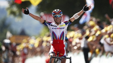 Tour de France - Rodriguez wygrał trzeci etap, Froome liderem