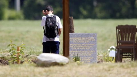 Rodziny uczciły pamięć ofiar katastrofy samolotu Germanwings