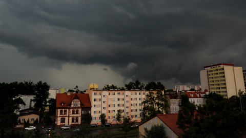Kujawsko-pomorski krajobraz po burzy