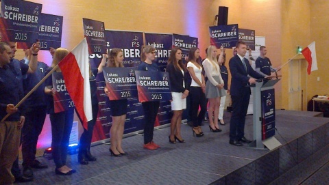 Łukasz Schreiber zainaugurował swoją kampanię wyborczą