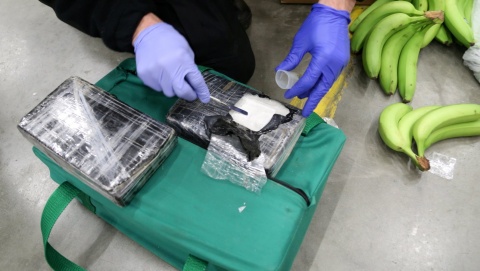 Policja przechwyciła rekordowy transport kokainy