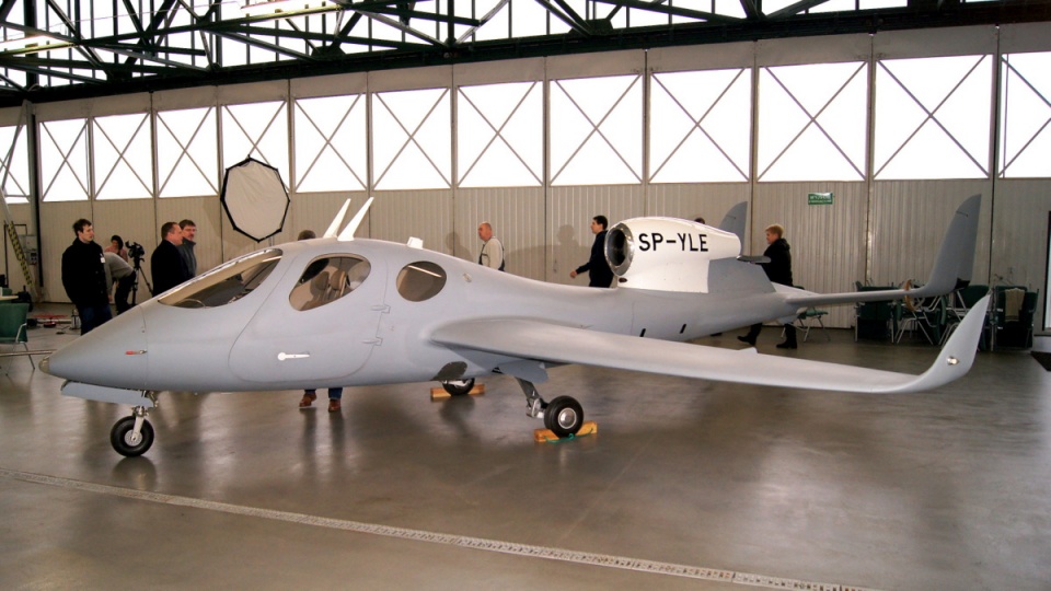 Prototyp cywilnego samolotu Flaris LAR 1. Fot. Henryk Żyłkowski