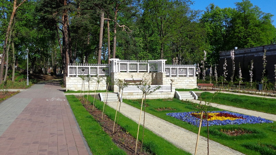 Zrewitalizowany dzięki unijnym funduszom Park Miejski w Grudziądzu. Fot. Marcin Doliński