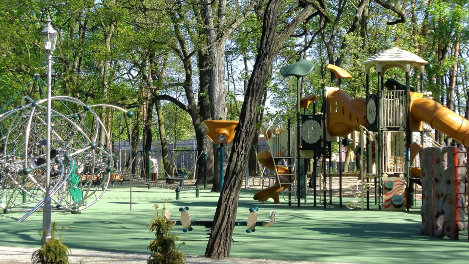 Zrewitalizowany dzięki unijnym funduszom Park Miejski w Grudziądzu. Fot. Marcin Doliński