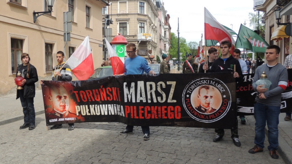 Piąty raz mieszkańcy Torunia uczcili marszem pamięć o pułkowniku Witoldzie Pileckim. Fot Adriana Andrzejewska