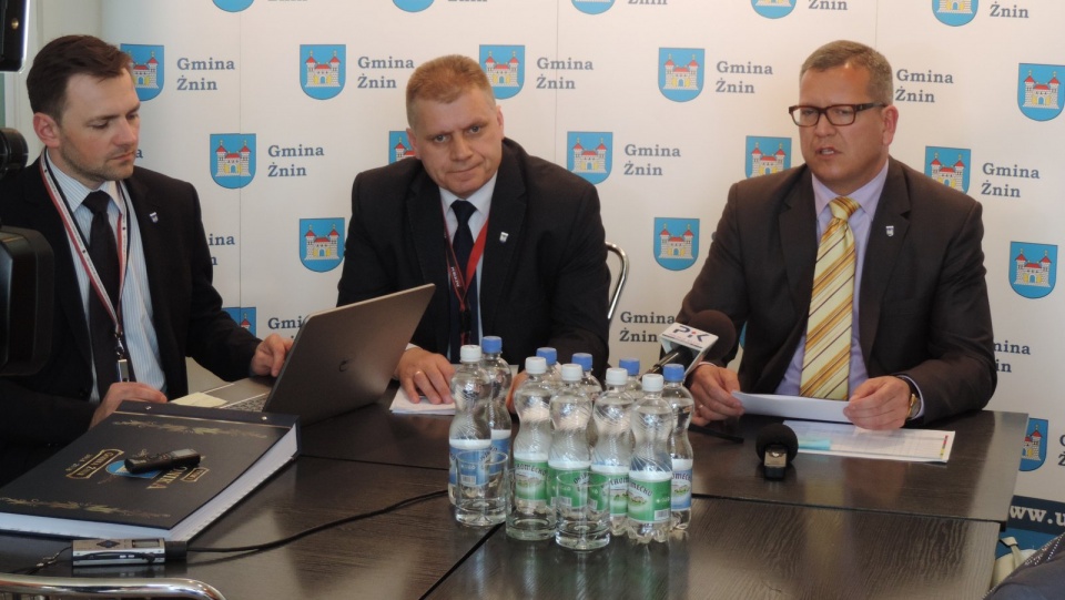 O pomyśle zorganizowania zlotu i o zakupie tramwaju wodnego poinformowano podczas konferencji prasowej. Fot. Lech Przybyliński