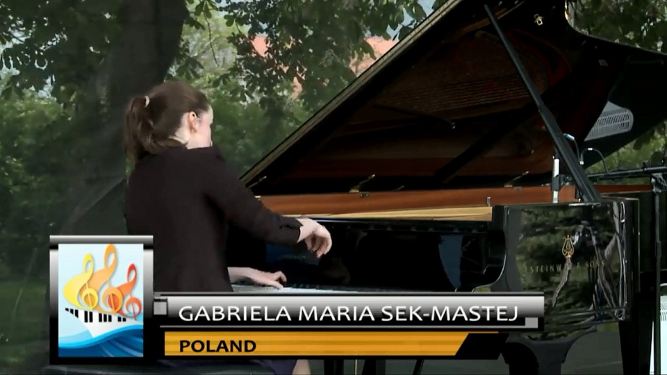 Gabriela Sek-Mastej - zwyciężczyni w nastarszej grupie wiekowej. Fot. Zrzut ekranu - Classical Music TV