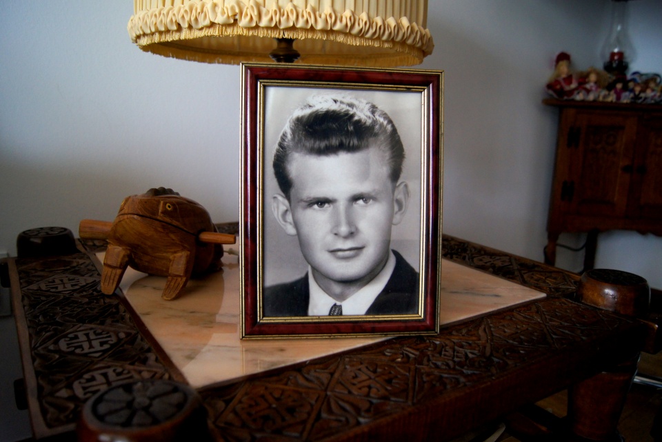 "Hipek" - pan Bogusław - zdjęcie z domowego archiwum.