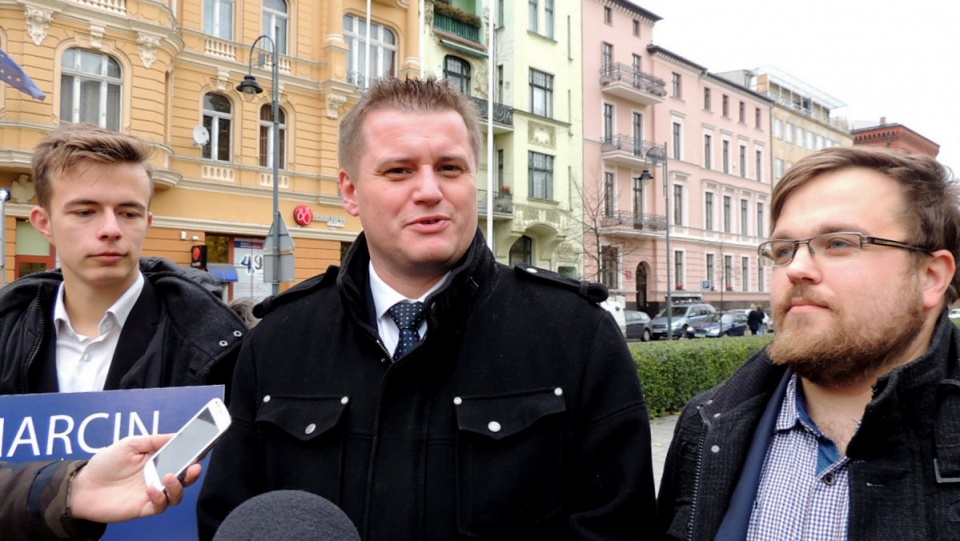 Przedstawiciele partii KORWiN są przekonani, że uda im się przekroczyć próg wyborczy i wejdą do Sejmu. Fot. Tatiana Adonis