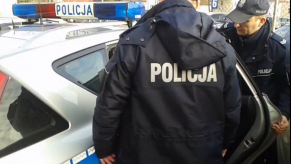 Policjanci zatrzymali 18-letniego, mieszkańca powiatu malborskiego, podejrzewanego o napad na agencję bankową. Fot. Zrzut ekranu