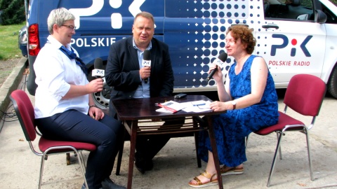 Polskie Radio PiK na inauguracji Europejskich Dni Dziedzictwa w Markowicach. Fot. Sławomir Nowak