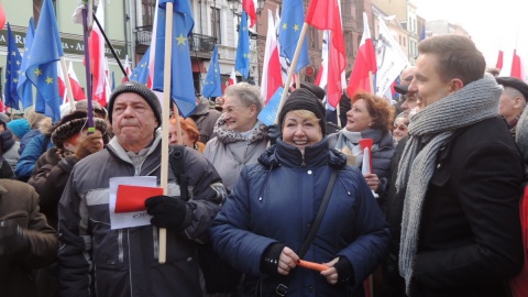 Manifestacje KOD w Toruniu i Bydgoszczy