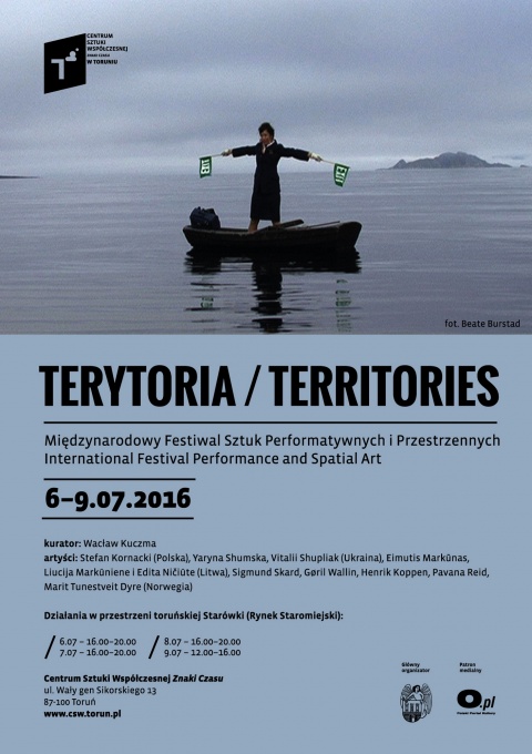 TerytoriaTerritories - performerzy na Rynku Staromiejskim w Toruniu