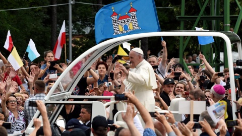 Papież przybył do Częstochowy