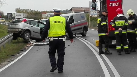 Po tragicznym wypadku na drodze krajowej nr 15 w Brodnicy