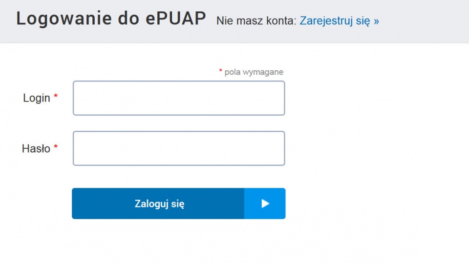 Elektroniczna Platforma Usług Administracji Publicznej, to internetowa platforma służąca do komunikacji obywateli z urzędami. Zrzut ekranu strony epuap