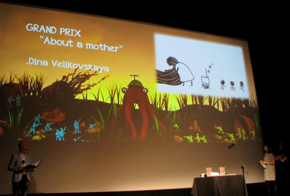 Animacja pt. "About a Mother" zwycięzcą bydgoskiego Festiwalu Filmów Animowanych "Animocje". Fot. Bogumiła Wresiło