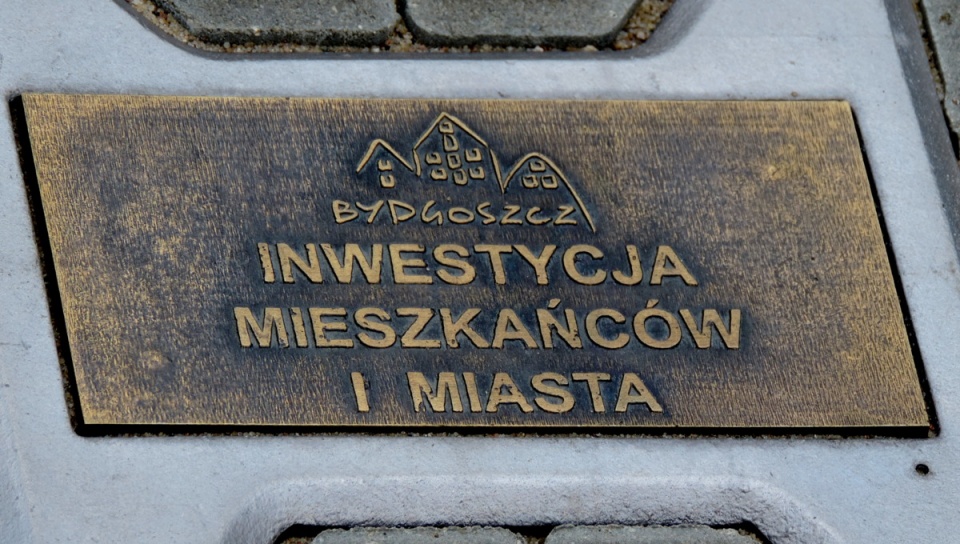 Ulicę Górzyskowo wyremontowano dzięki środkom, które wyłożyli lokalni przedsiębiorcy. Fot. Lech Przybyliński