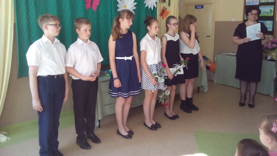 Uroczystość w szkole w Sierosławiu. Fot. Marcin Doliński