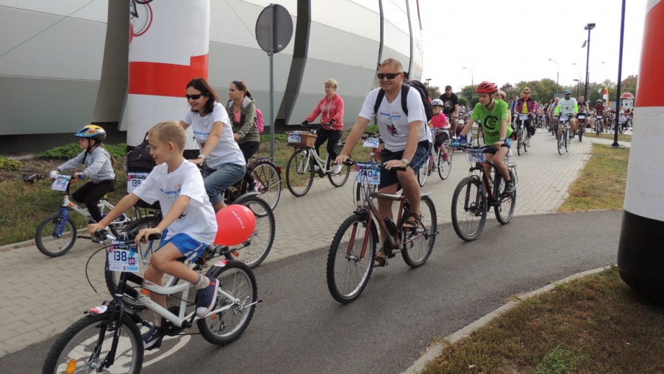 600 osób wzięło udział w rajdzie z cyklu "Kujawsko-Pomorskie na rowery".