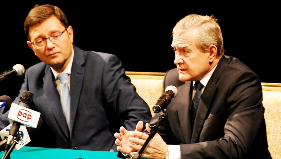 Prof. Piotr Gliński Gliński przypomniał, że obejmując stanowisko ministra kultury zapowiedział, że kultura będzie jednym z priorytetów obecnego rządu. Fot. Magda Jasińska