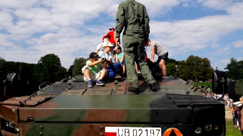 Czołgi i wojskowy sprzęt robiły wrażenie na tłumach mieszkańców regionu, którzy przybyły na festyn wojskowy do Bydgoszczy. Fot. Kamila Zroślak