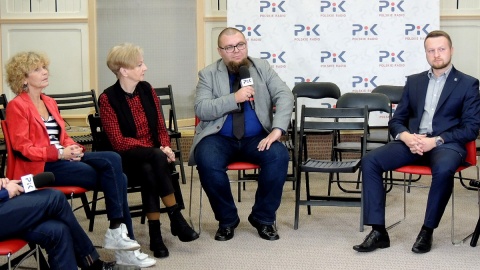 W studiu Polskiego Radia PiK odbyła się debata ws. abonamentu RTV i roli mediów publicznych. Fot. Adam Droździk