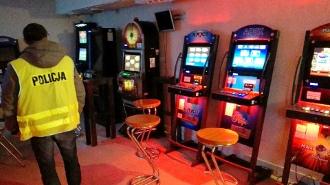 Automaty do gier w rękach policji