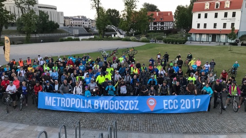 Bydgoszcz trzecia w Europejskiej Rywalizacji Rowerowej 2017 [wideo]
