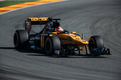 Robert Kubica testował bolid Formuły 1 po raz pierwszy od 2011 roku