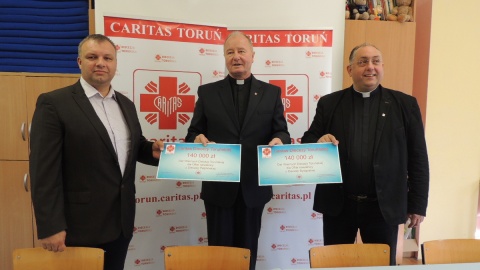 Toruńska Caritas przekazała pieniądze poszkodowanym w sąsiednich diecezjach