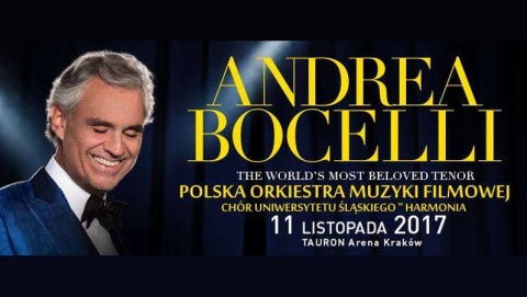 Polska Orkiestra Muzyki Filmowej z Bydgoszczy zagra koncert z Andreą Bocellim