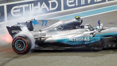Formuła 1 - Valtteri Bottas wygrał ostatni wyścig w sezonie