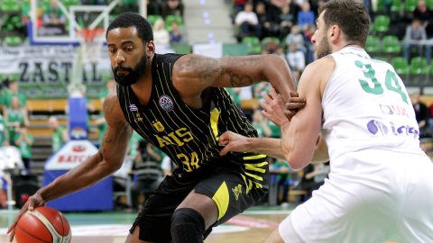 Liga Mistrzów FIBA - Stelmet przegrał u siebie z Arisem Saloniki