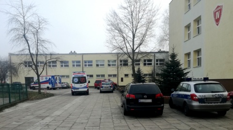 Zatrzymanie uczniów podejrzanych o rozpylenie gazu w grudziądzkiej szkole
