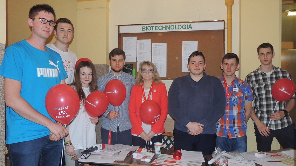 Dzień Dawcy Szpiku zorganizowano na Uniwersytecie Technologiczno-Przyrodniczym w Bydgoszczy. Fot. Tatiana Adonis