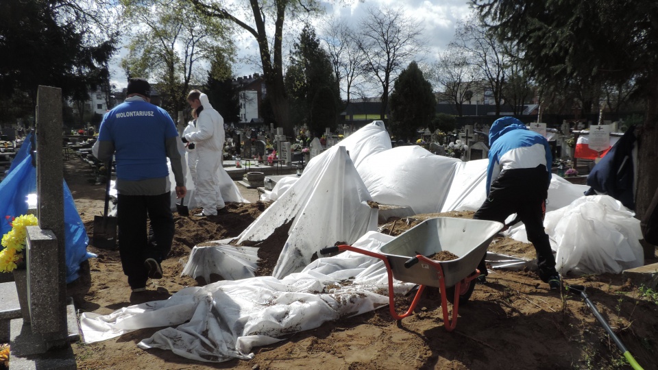 Nie znaleziono szczątków żołnierzy wyklętych - potwierdza Dominika Siemińska z IPN. Fot. Lech Przybyliński