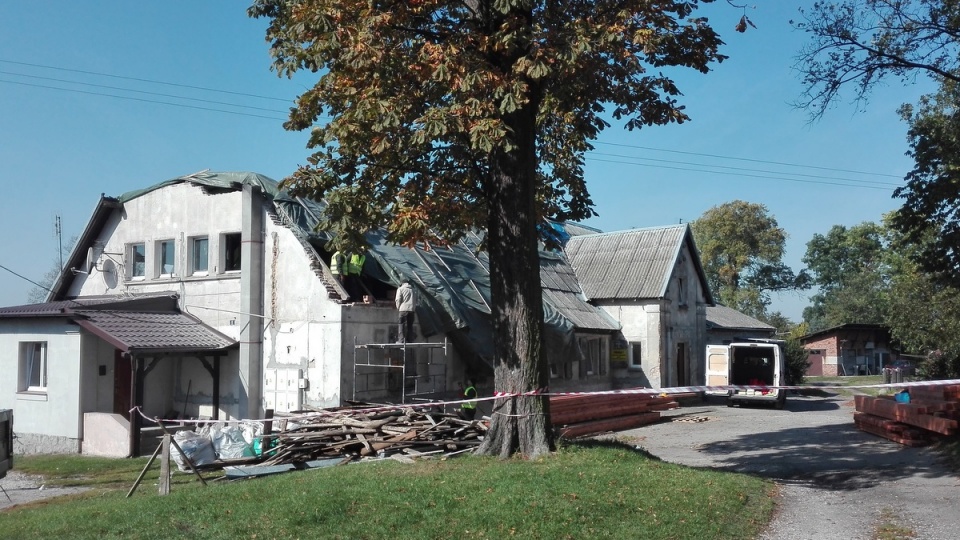 Jeszcze w październiku rodziny wrócą do wyremontowanego budynku. Fot. Marcin Doliński