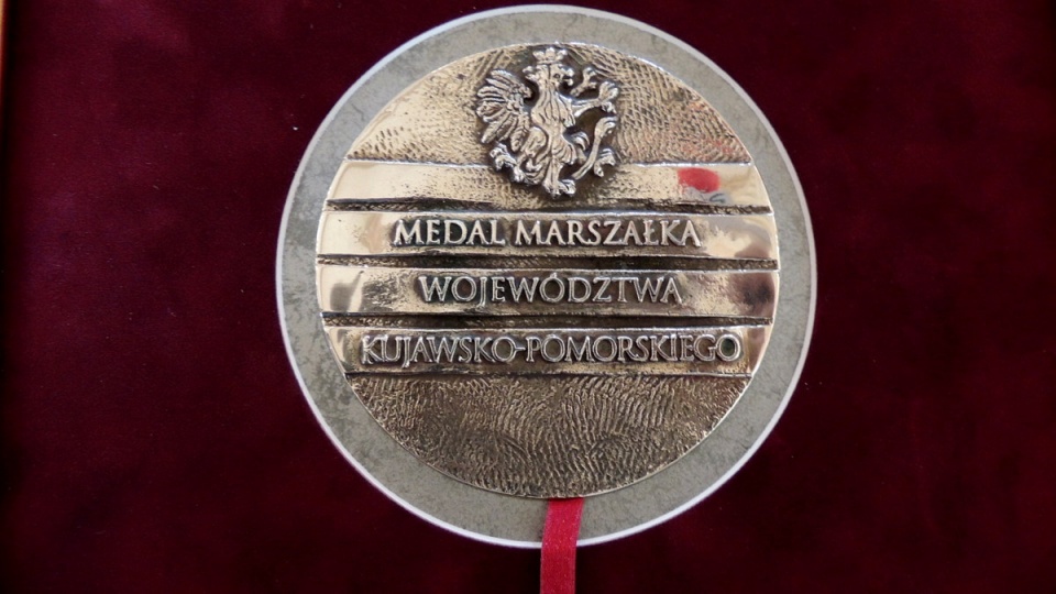 Medal Marszałka Województwa Kujawsko-Pomorskiego. Fot. Damian Klich