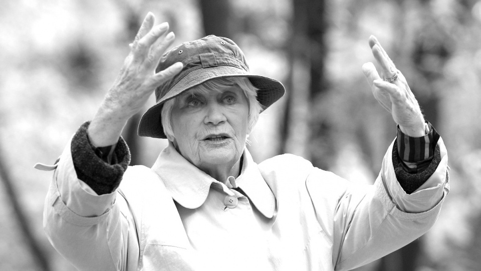 W wieku 94 lat zmarła jedna z najpopularniejszych polskich aktorek filmowych, teatralnych, estradowych i telewizyjnych, Alina Janowska. Fot. archiwum PAP/Stach Leszczyński