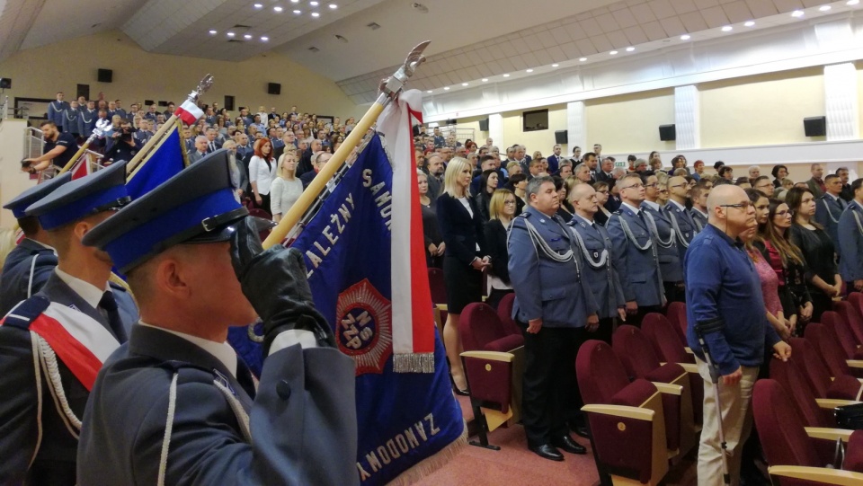 Święto cywilnych pracowników kujawsko-pomorskiej policji odbyło się w Bydgoszczy. Fot. Robin Jesse
